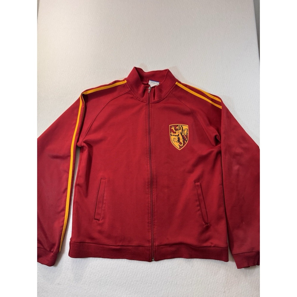 Harry Potter Gryffindor Track Jacket Large Red Full Zip Casual Outdoor